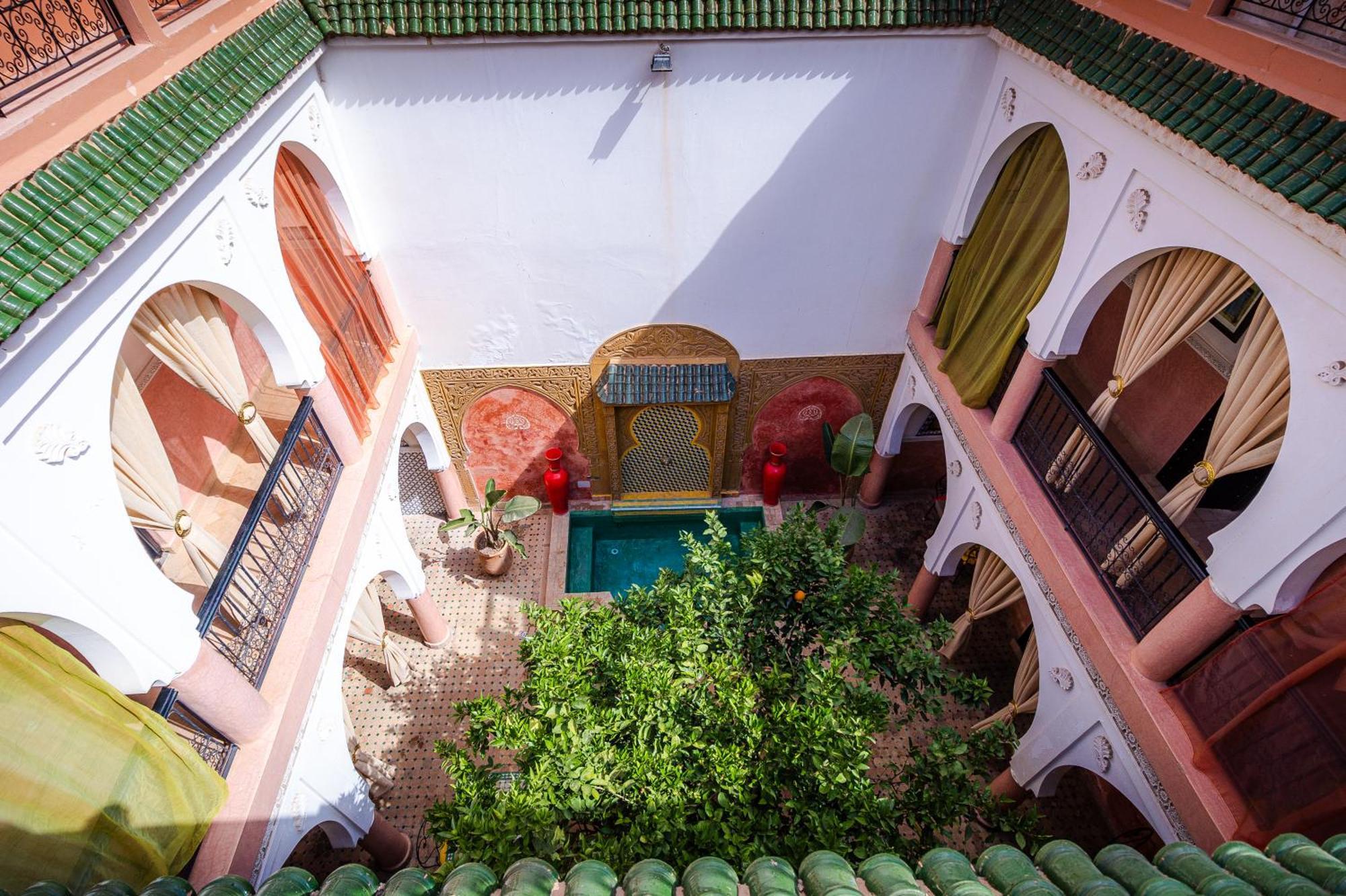 Riad Davina Marrakesh Exteriör bild