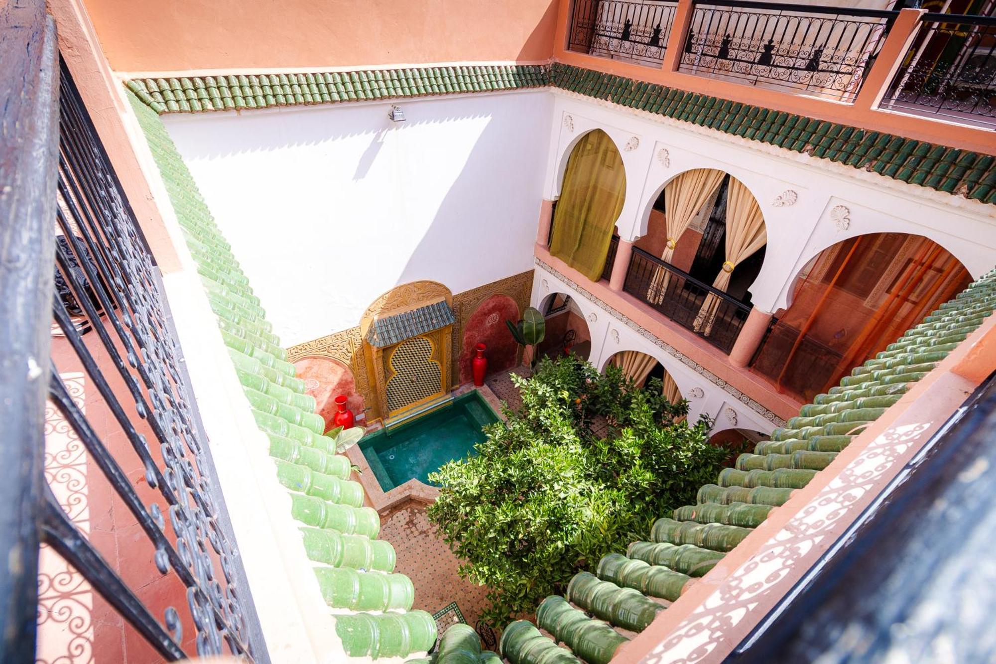Riad Davina Marrakesh Exteriör bild