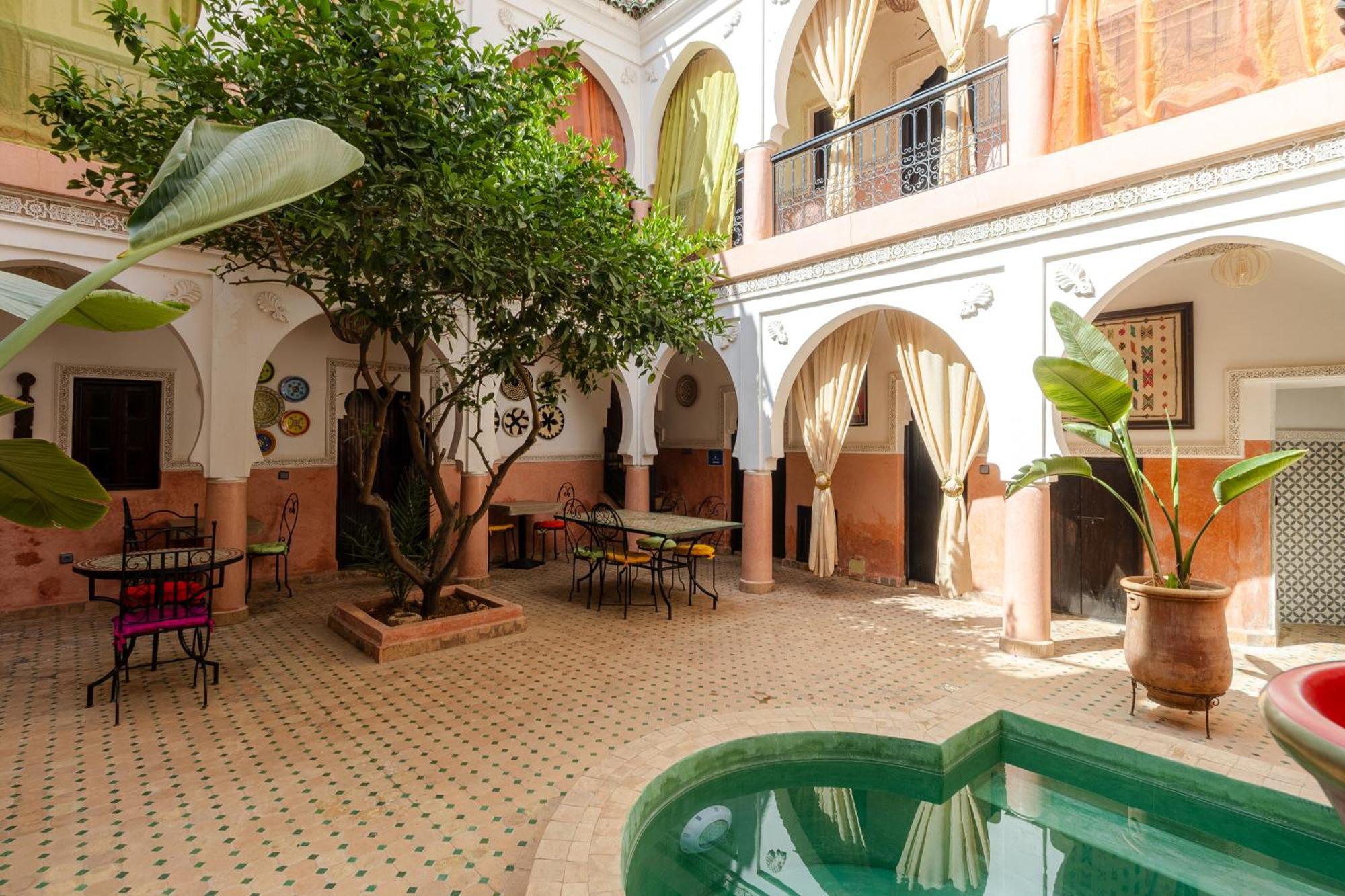 Riad Davina Marrakesh Exteriör bild
